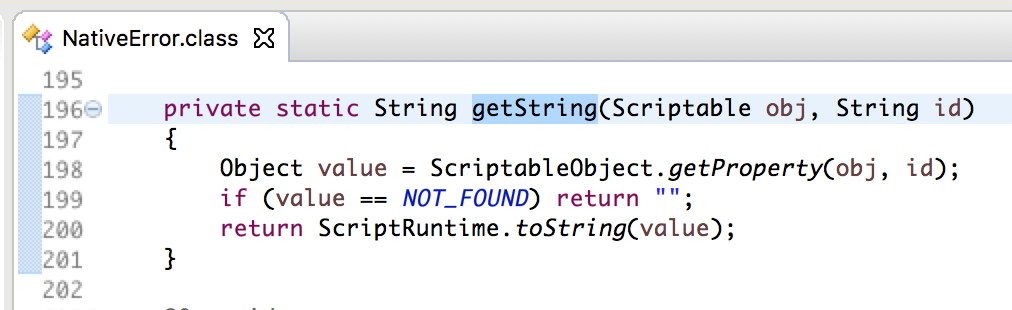NativeError.getString