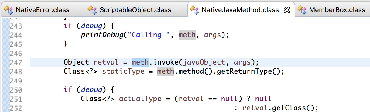 NativeJavaMethod.call