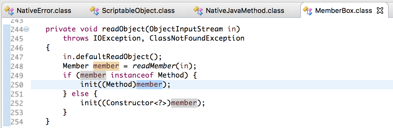 MemberBox.readObject