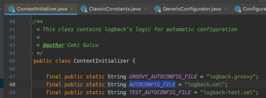 configfile